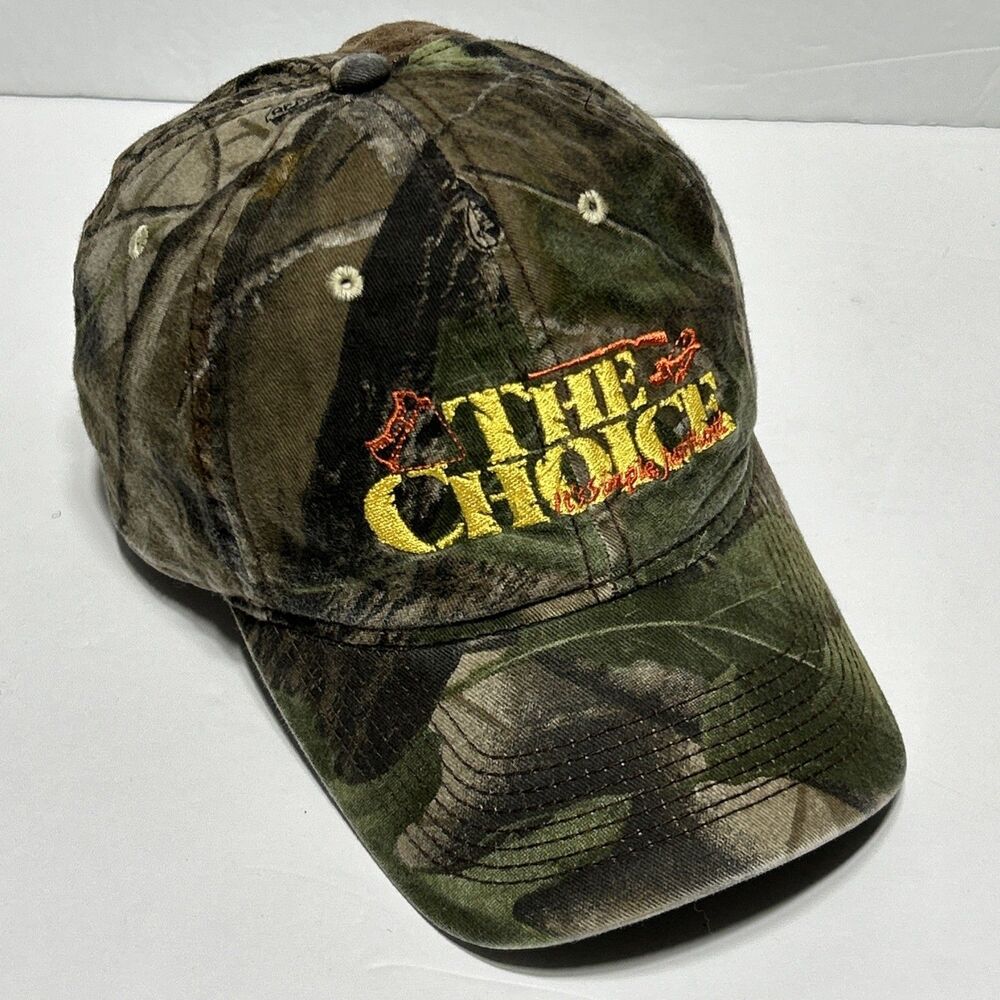 The Choice Hunting Camouflage Men's Hat Adjustable Ball Cap Baseball